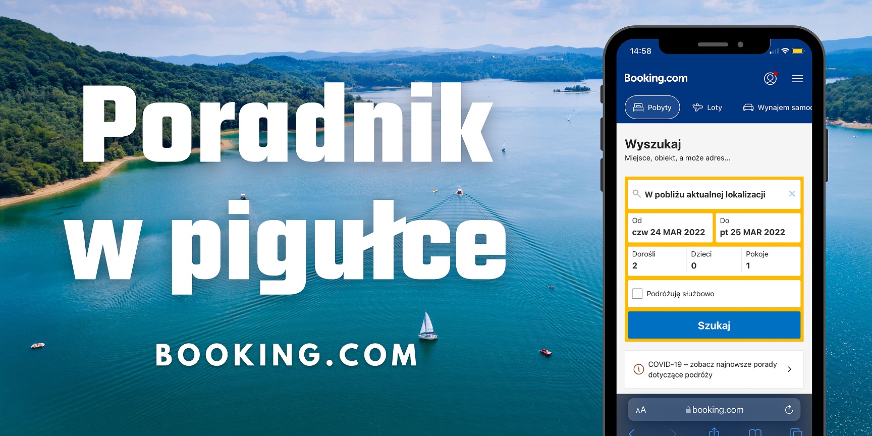 Booking.com - jak rezerwować nocleg