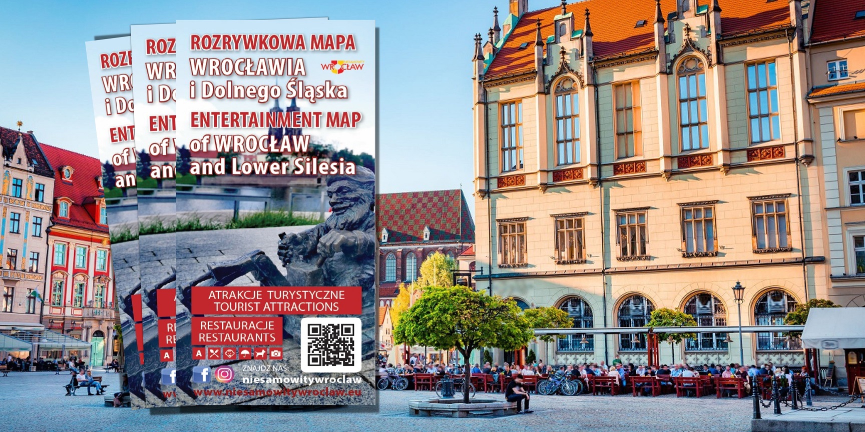 Rozrywkowa Mapa Wrocławia i okolic